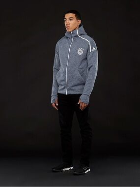 Adidas FC Bayern Munich 2018/19 ZNE 3.0 Zip-Up Hoodie